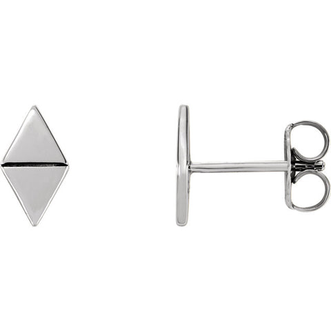 Geometric Mirror Triangle Earrings - Cailin's