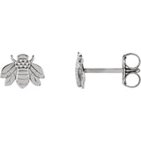 14K Gold Bumble Bee Earrings - Cailin's