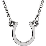 Lucky Horseshoe Charm Necklace - Cailin's