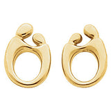 Mother Child Post Earrings - Cailins | Fine Jewelry + Gifts