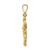 14K Yellow Gold Scorpio Zodiac Necklace Charm - Cailin's