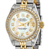 Rolex 18K Diamond and Mother of Pearl PreOwned Luxury Watch - Cailin's