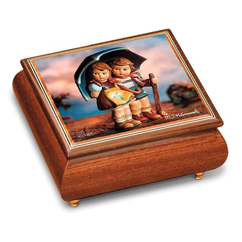 Hummel Stormy Weather Brahms Musical Box - Cailin's