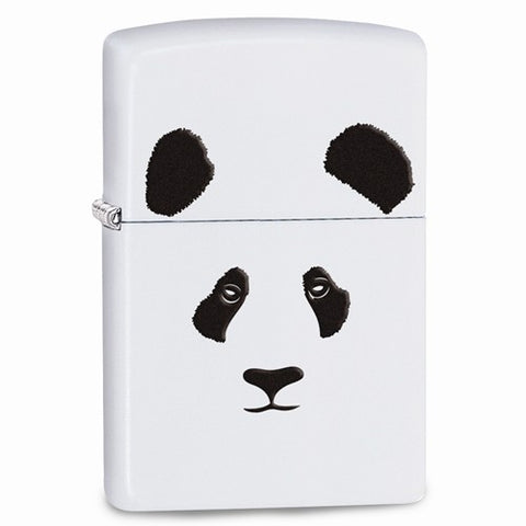 Panda Face White Zippo Lighter - Cailin's