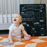 Big Baby Progress Chalkboard - Cailin's