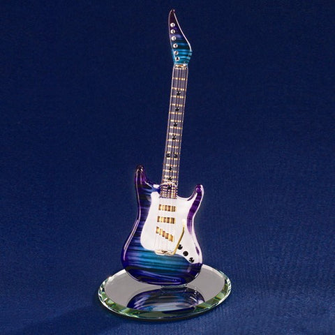 Gorgeous Glass Guitar Figurine Gift Purple Haze - Cailin's
