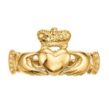 14K Yellow Gold Classic Claddagh Ring - Cailin's