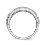 925 Sterling Silver White CZ Perfect Pavé Ring - Cailin's