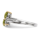 The Luxury Extreme Peridot Diamond Ring - Cailin's