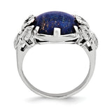 925 Sterling Silver Lux Lapis Lazuli Ring - Cailin's