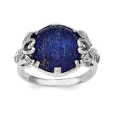 925 Sterling Silver Lux Lapis Lazuli Ring - Cailin's