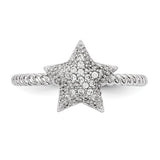 925 Sterling Silver CZ Star Ring - Cailin's