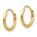 14K Gold Three Piece Hoop Earring Set - Cailin's