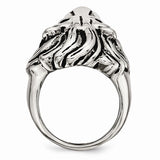 Stainless Steel Vintage Lion King Ring - Cailin's