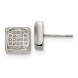 Stainless Steel 0.25CT diamond Post Earrings - Cailin's