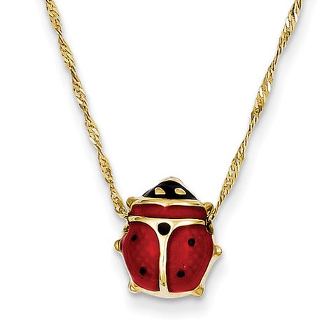 superchic Ladybug Pendant Necklace Cute Cubic India | Ubuy