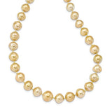 14K Yellow Gold Golden South Sea Pearl Necklace - Cailin's