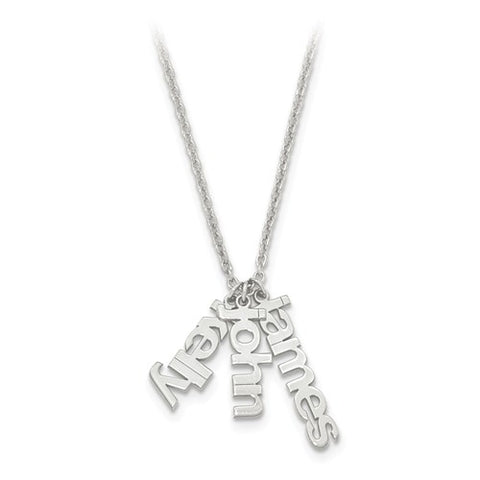 A Mother's Precious Loves Custom Three Name Necklace - Cailin's
